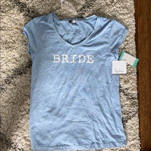 Blue T-Shirt, Bride